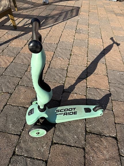 Scoot and Ride Highwaykick 1 sparkcykel barn mintgrön