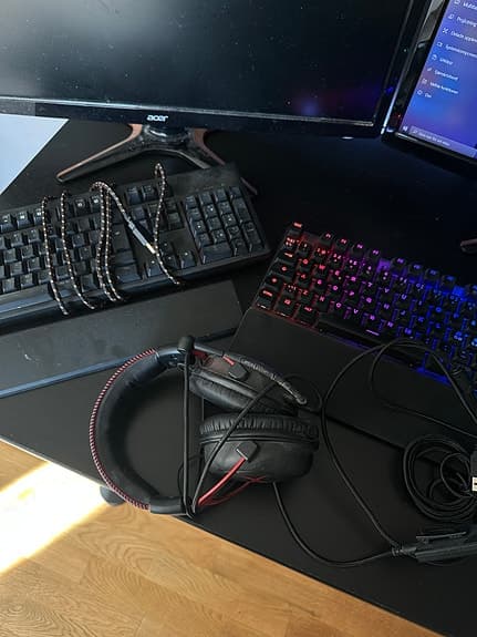 Komplett gaming setup