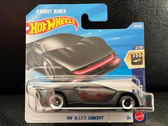 Hot Wheels Knight Rider HW K.I.T.T. Concept leksaksbil svart