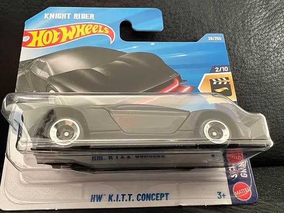 Hot Wheels Knight Rider HW K.I.T.T. Concept leksaksbil svart