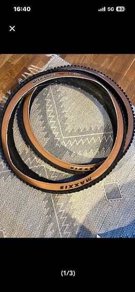 Maxxis Minion DHF cykeldäck 29x2.50WT brun/svart