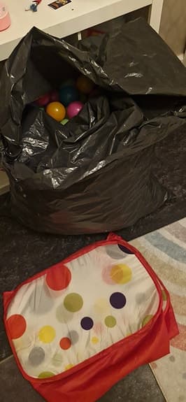 Bollhav med bollar
