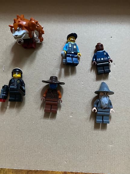 Sällsynta lego figurer Mycket bra skick.
