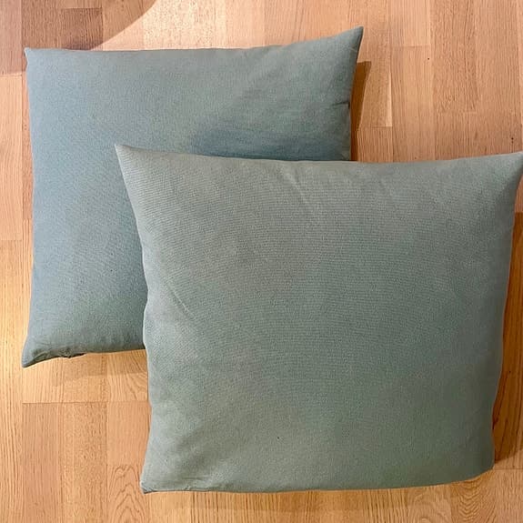 H&M Home Set of 5 pillows including cushion fillings
