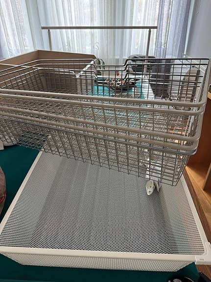 IKEA Komplement inredning Bredd 100 cm, 75cm , 50cm. Djup 60 cm och D35 cm.