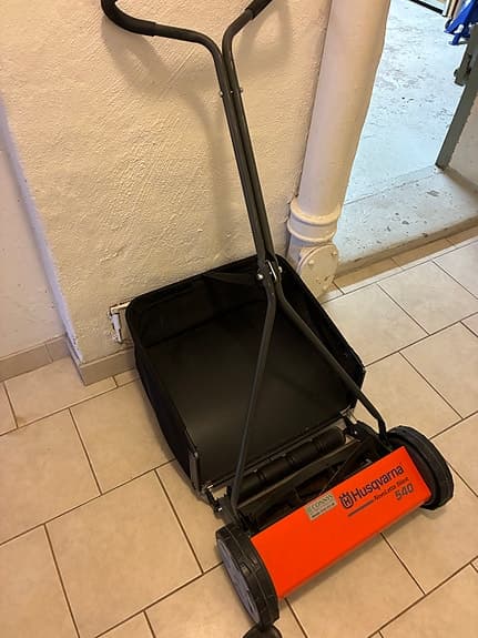 Husqvarna Novolette 540 handgräsklippare med uppsamlare o