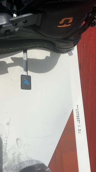 Burton snowboard med bindningar