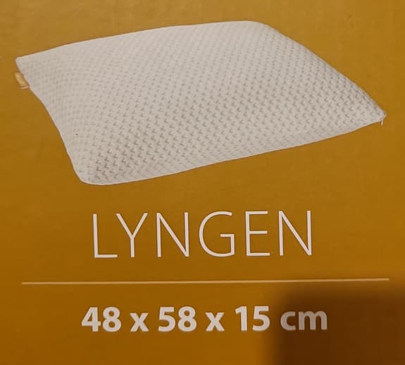 2 Wellpur-kuddar (nästan oanvända)