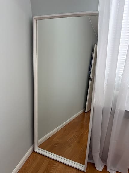 IKEA  spegel vit 65x150