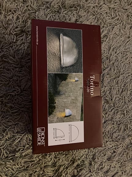 Utomhusbelysning Torino Galvad 4 st