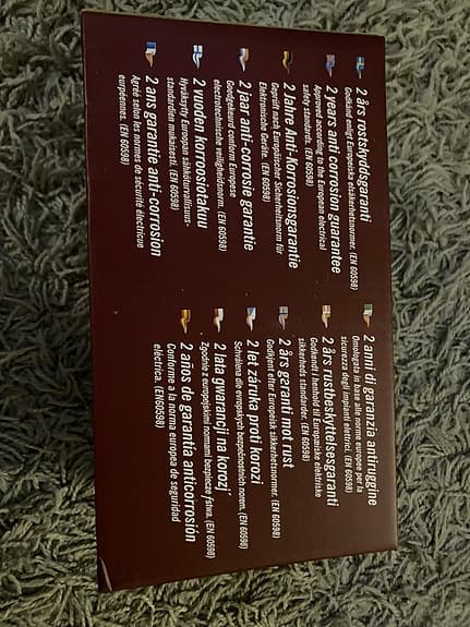 Utomhusbelysning Torino Galvad 4 st