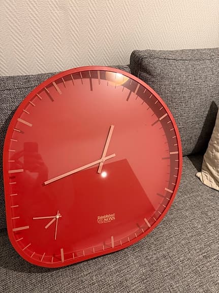 Established & Sons väggklocka