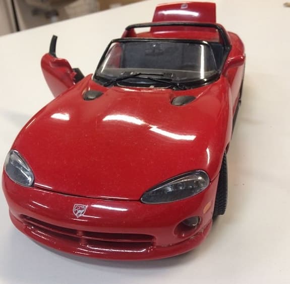 Samlarbil Ferrari Viper RT 10 Dodge  Burago 1/24