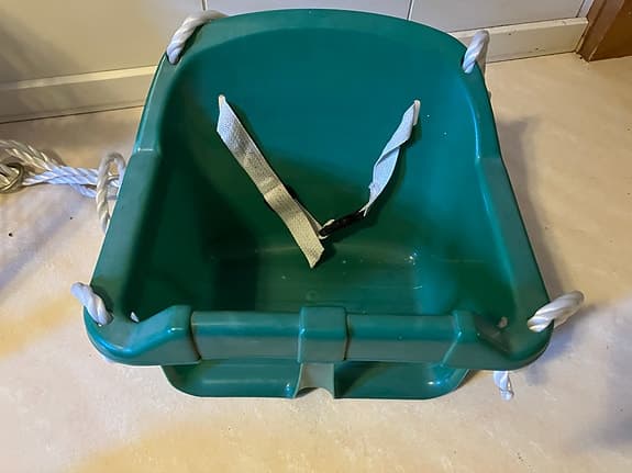 Helt ny Babygunga , grön plast