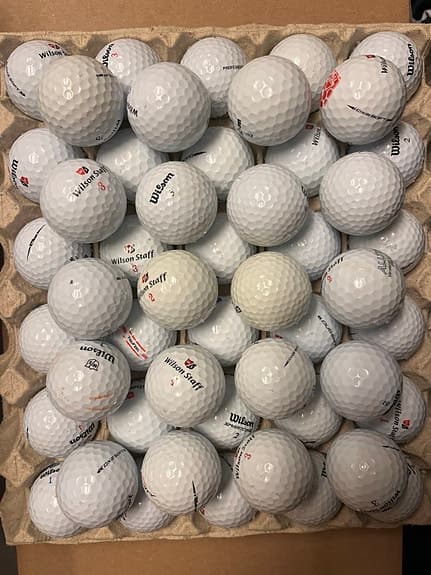 50 st mix Wilson bollar A-B klass