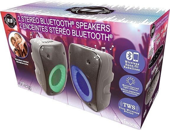 Helt ny - Två Bluetooth stereohögtalare med Mikrofon.