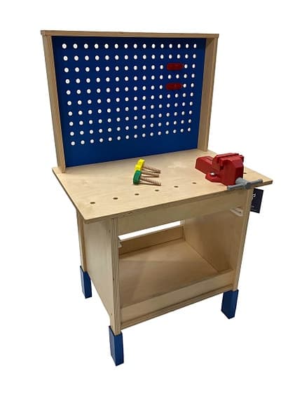 IKEA verktygsbänk/ leksaksarbetsbänk trä. DUKTIG.