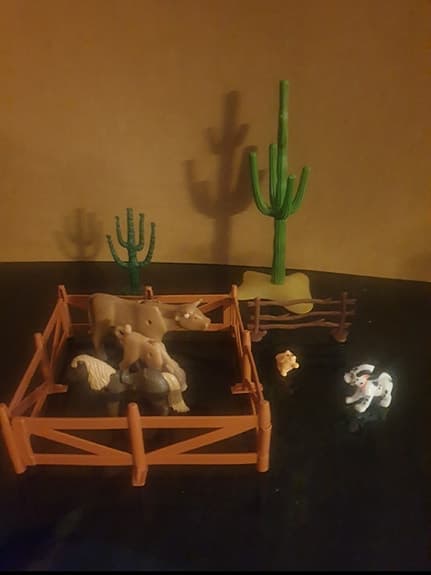 Playmobil indianläger från 70- 80 talet