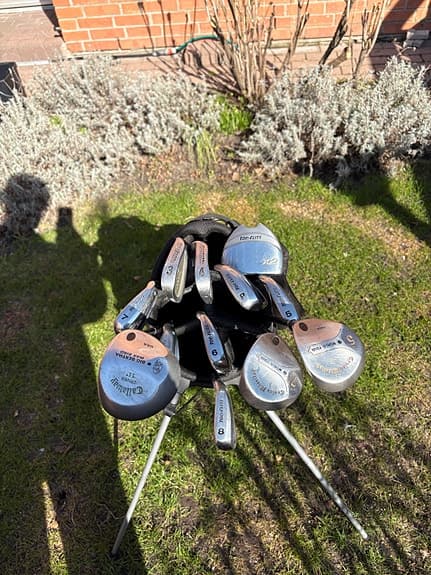 Golfset (höger) komplett