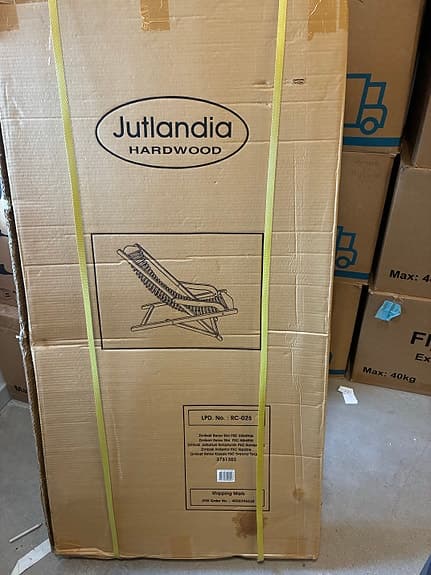 Jutlandia Hardwood solstol trä
