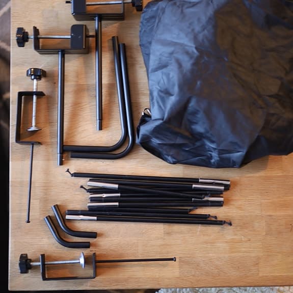 Joola ipong v300 bordtennis robot med bollnät och träningsbollar