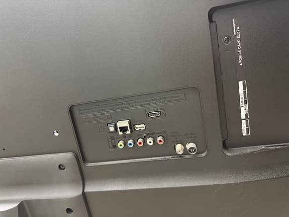LG TV, 42 tum svart