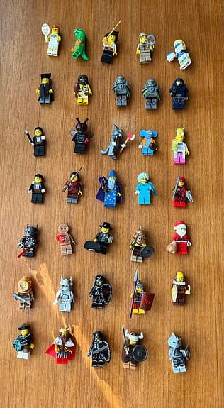 Minifigurer från lego collectible serier