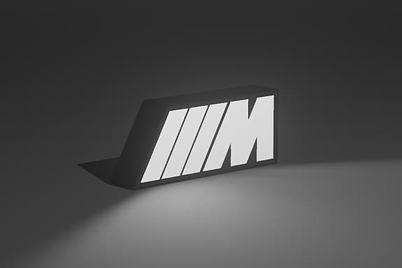 Ditt favorit bil märke som led lampa