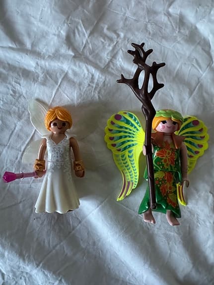 Playmobil lekset feer med båtar och delfiner
