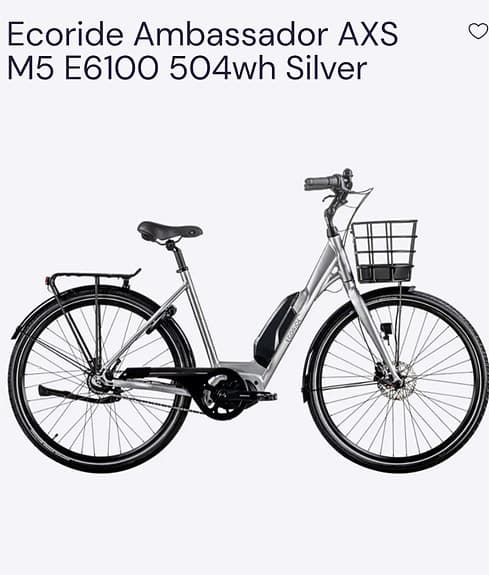 Ecoride Ambassador AXS M5 elcykel