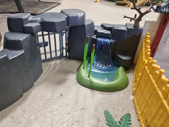 playmobile  lekset tempel och murar