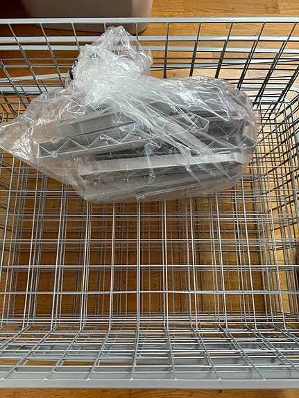 IKEA förvaringskorg i metall
