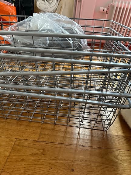 IKEA förvaringskorg i metall