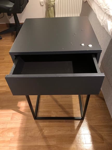 Nattygsbord/avlastningsbord