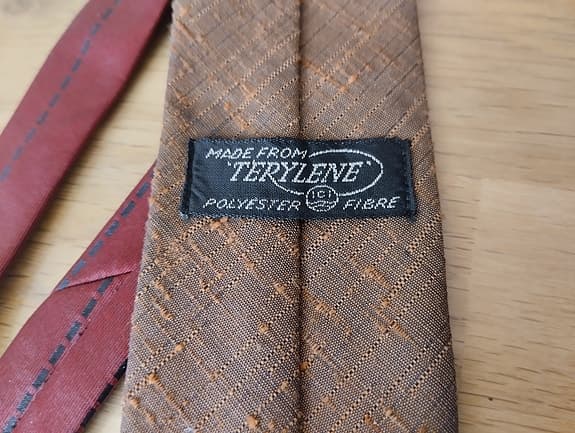 4-Pack röd/svart/brunfärgade Slipsar För Herr Nytt och oanvänt