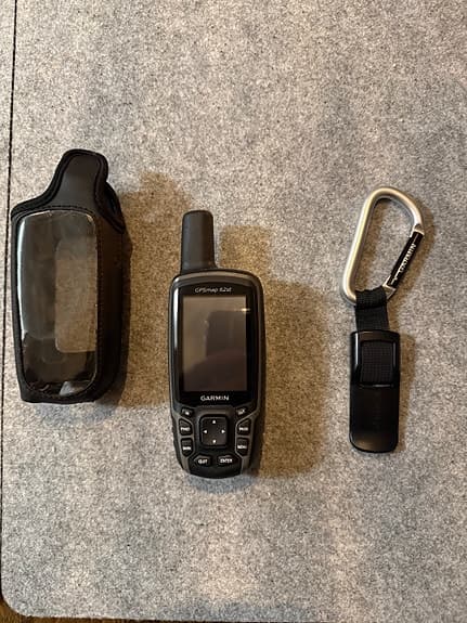 Garmin GPS MAP 62s handhållen gps svart