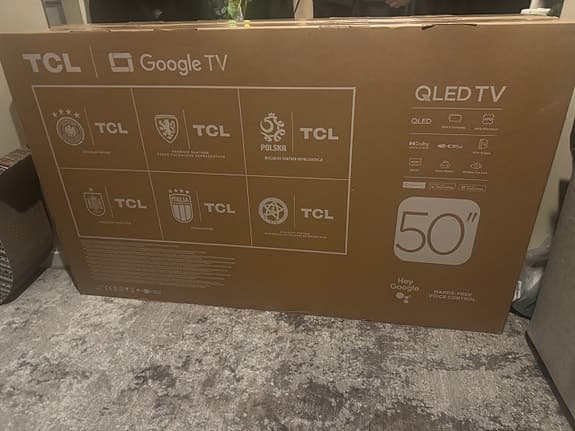 TCL QLED TV 50 tum Google TV
