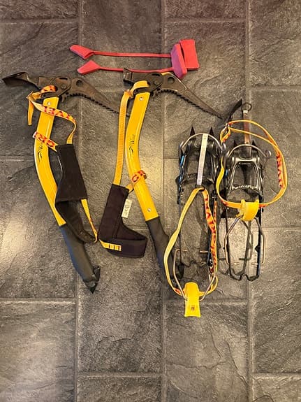 Grivel isyxor och Grivel stegjärn