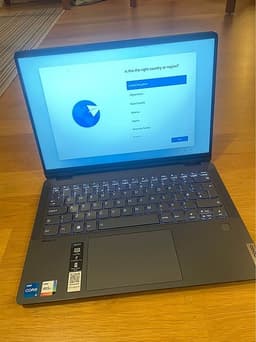 Lenovo Ideapad Flex 5 - US/UK tangentbord