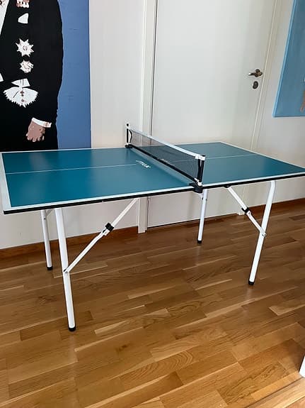 Stiga bordtennisbord hopfällbart blått