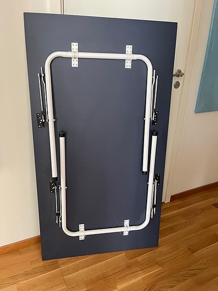 Stiga bordtennisbord hopfällbart blått