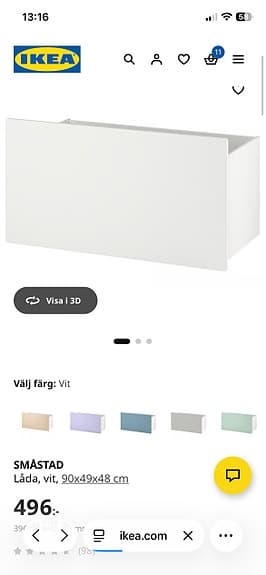 Bänk/förvaringslåda