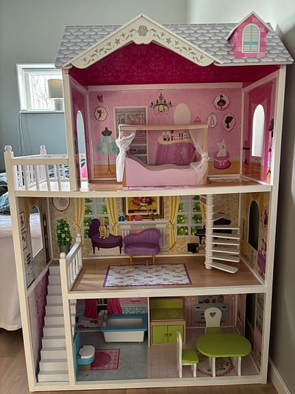 Barbiehus/större dockhus