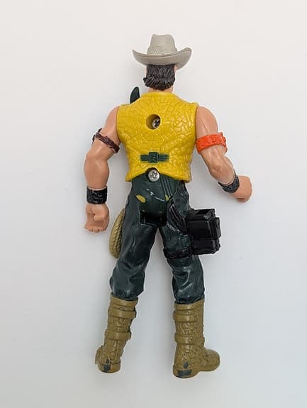 Vintage Chap Mei Actionfigurer | Pirat & Cowboy | Leksaksfigurer ca 10 cm