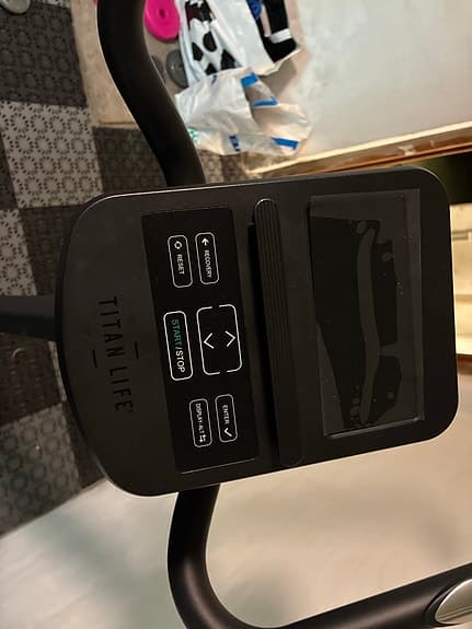 Titan Life motionscykel svart