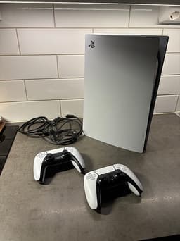 Sony Playstation 5 spelkonsol vit