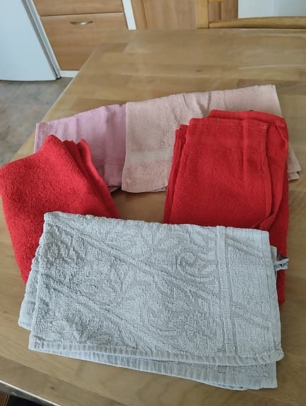 IKEA 5-Pack Handdukar i olika färger
