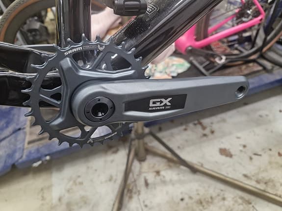 Sram GX Eagle T-Type vevparti med 32 drev.