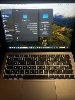 Apple MacBook Air laptop 13 tum silver