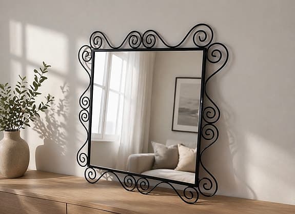 Spegel från IKEA (73x73 cm)